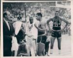 1959-61 Wilt Chamberlain Philadelphia Warriors Original Type 1 7" x 9"  Photo SPORT Magazine Collection Hologram (MEARS Type 1 Photo LOA)