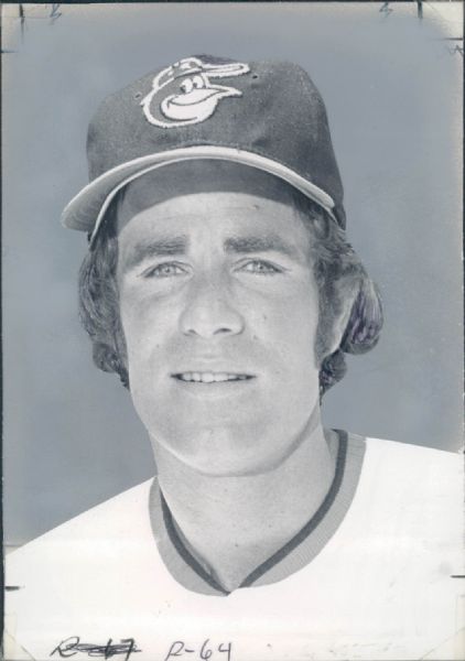 1973 Jim Palmer Baltimore Orioles "The Sporting News Collection Archives" Original Type 1 Production Art (Sporting News Collection Hologram/MEARS Type 1 Photo LOA)