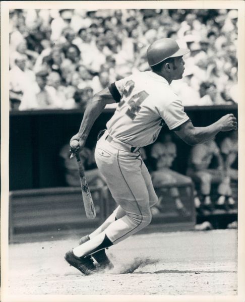 1972 Willie Mays New York Mets "The Sporting News Collection Archives" Original Type 1 8"x10" Photos - Lot of 3 - (Sporting News Collection Hologram/MEARS Type 1 Photo LOA)