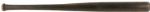 1920s Spalding Hand Turned Hickory Professional Model Game Used and Side Written Bat (MEARS LOA)