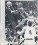 1984-89 Michael Jordan Chicago Bulls Chicago Sun-Times Original Type 1 Laser Photo - Lot of 10 (Sun Times Hologram/MEARS Type 1 Photo LOA)