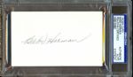 Babe Herman Signed Index Card (PSA/DNA)