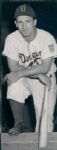 1943 Joe Medwick Brooklyn Dodgers "The Sporting News Collection Archives" Original Type 1 3"x6" Photo (Sporting News Collection Hologram/MEARS Type 1 Photo LOA)