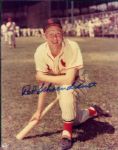 1950s Red Schoendienst St. Louis Cardinals Milwaukee Braves New York Giants Signed Photo - Lot of 11 - JSA