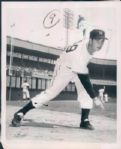 1935-52 Hoyt Wilhelm (Rookie) & Bill Terry "The Sporting News Collection Archives" Original Type 1 Photo - Lot of 2  (Sporting News Collection Hologram/MEARS Type 1 Photo LOA)