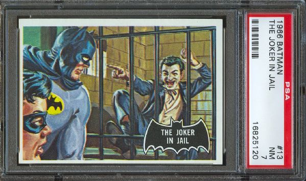 1966 Batman (Black Bat) The Joker In Jail #13 PSA NM 7