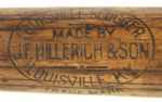 1905-15 Harry Swacina J.F. Hillerich & Son Louisville Slugger Professional Model Side Written Game Used Dead Ball Era Bat - Baltimore Terrapins Federal League - (MEARS A9.5) 1:1, Only known example!