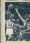 1987-91 Michael Jordan Chicago Bulls Chicago Sun-Times Original Type 1 Laser Photo - Lot of 12 (Sun Times Hologram/MEARS Type 1 Photo LOA)