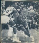 1987-91 Michael Jordan Chicago Bulls Chicago Sun-Times Original Type 1 Laser Photo - Lot of 12 (Sun Times Hologram/MEARS Type 1 Photo LOA)
