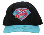 1988-98 Ray Nitschke Green Bay Packers Signed Cap - Lot of 4 JSA
