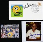 1988-98 Ray Nitschke Green Bay Packers Signed Photo Cachet & Card - JSA