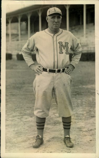 1934 Owen Bush Minneapolis Millers "The Sporting News Collection Archives" Original Type 1 5" x 8" Photo (Sporting News Collection Hologram/MEARS Type 1 Photo LOA)