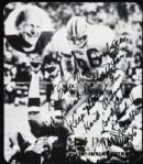 1990s Ray Nitschke Green Bay Packers Signed Photo & Business Card (Signed Twice) 3 Autographs - JSA