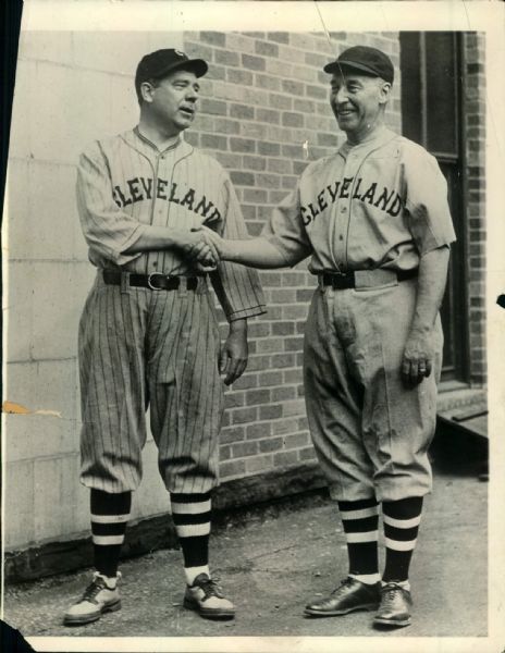 1931 Huey P. Long Cleveland Indians "The Sporting News Collection Archives" Original Type 1 8" x 10" Photo (Sporting News Collection Hologram/MEARS Type 1 Photo LOA)