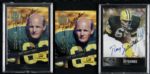 1994-97 Ray Nitschke Green Bay Packers Signed Card - Lot of 3 Certified - JSA