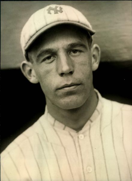 1924-27 Del Bissonette New York Giants "The Sporting News Collection Archives" Original Type 1 Photo (Sporting News Collection Hologram/MEARS Type 1 Photo LOA)