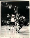 1960 Wilt Chamberlain Philadelphia Warriors Type 1 8" x 10" Photo SPORT Magazine Collection Hologram (MEARS Type 1 Photo LOA)