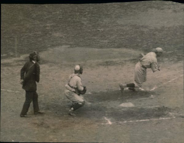 1921 Frank Snyder New York Giants "The Sporting News Collection Archives" Original Type 1 7" x 9" Photo (Sporting News Collection Hologram/MEARS Type 1 Photo LOA)