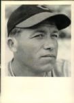 1939 Jimmy Outlaw Cincinnati Reds "The Sporting News Collection Archives" Original Type 1 Photo (Sporting News Collection Hologram/MEARS Type 1 Photo LOA)