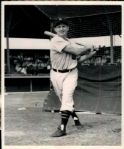 1946-51 George Kell Detroit Tigers The Sporting News Collection Archives Original Type 1 8 x 10 Photos (The Sporting News Collection Hologram/MEARS Original Type 1 Photo LOA) - Lot of 2