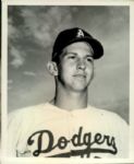 1966 Don Sutton Los Angeles Dodgers "The Sporting News Collection Archives" Original Type 1 Photos (The Sporting News Collection Hologram/MEARS Original Type 1 Photo LOA) - Lot of 2