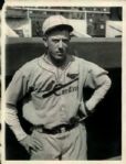1928 Sylvester Johnson St. Louis Cardinals "The Sporting News Collection Archives" Original Type 1 Photo (Sporting New Collection Hologram/MEARS Type 1 Photo LOA)
