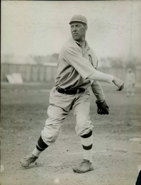 1913-14 circa Jack Coombs Philadelphia Athletics "The Sporting News Collection Archives" Original Type 1 6.5" x 8.5" Photo (Sporting News Collection Hologram/MEARS Type 1 Photo LOA)