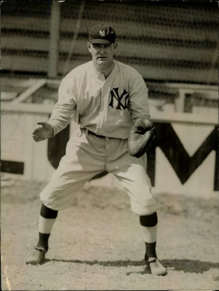 1913-14 circa Jeff Sweeney New York Yankees "The Sporting News Collection Archives" Original Type 1 6.5" x 8.5" Photo (Sporting News Collection Hologram/MEARS Type 1 Photo LOA)