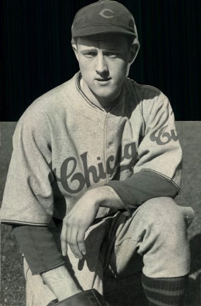 1933 Roy Henshaw Chicago Cubs "The Sporting News Collection Archives" Original Type 1 7" x 10" Photo (Sporting News Collection Hologram/MEARS Type 1 Photo LOA)