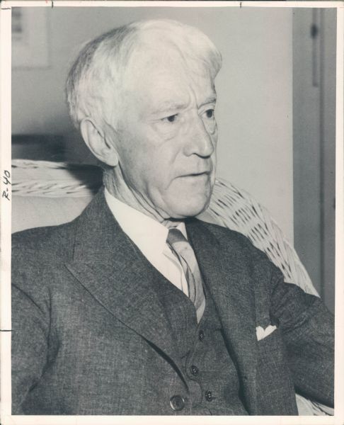 1939 Kenesaw Landis Baseball Commissioner "The Sporting News Collection" Original Type 1 8" x 10" Photos (Sporting News Collection Hologram/MEARS Type 1 Photo LOA) - Lot of 2