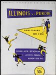 1956 University of Illinois Program Collection - Lot of 10 Ray Nitschke Junior Season Green Bay Packers Legend