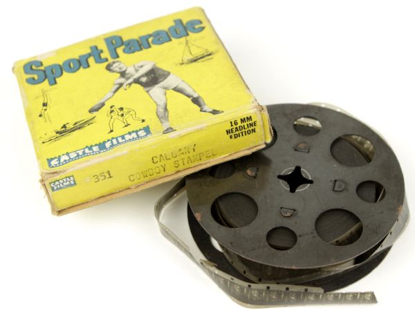 Sport Parade Castle Films Calgary Cowboy Stampede 16mm 