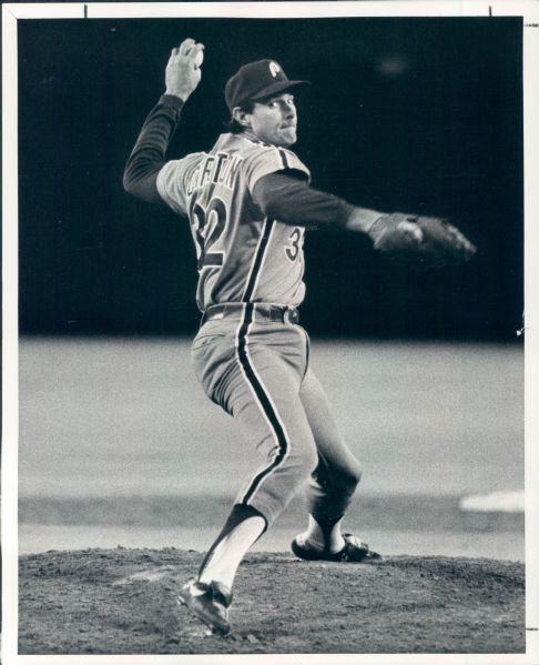 1979-82 Steve Carlton Philadelphia Phillies "The Sporting News Collection Archives" Original Type 1 8" x 10" Photo (Sporting News Collection Hologram/MEARS Type 1 Photo LOA) - Lot of 2