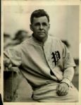 1927 Stuffy McInnis Philadelphia Phillies "The Sporting News Collection Archives" Original Type 1 6.5" x 8.5" Photo (Sporting News Collection Hologram/MEARS Type 1 Photo LOA)