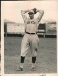 1918 Jesse Barnes New York Giants "The Sporting News Collection Archives" Original Type 1 6.5" x 8.5" Photo (Sporting News Collection Hologram/MEARS Type 1 Photo LOA)