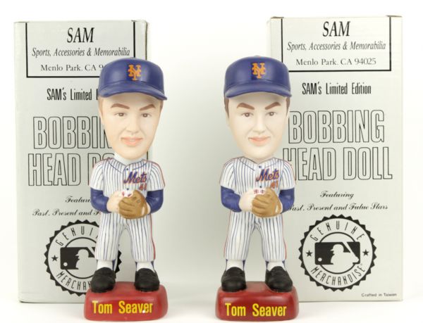 1992 Tom Seaver New York Mets SAM Nodder - Lot of 2 