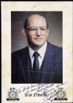 1983 Ray Nitschke Green Bay Packers Signed 5 x 7 Miller Lite All-Stars Photo - Lot of 2 - JSA