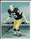1990s Ray Nitschke Green Bay Packers Signed 8 x 10 Photo - Lot of 2 - JSA 