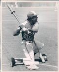 1973 Hank Aaron Atlanta Braves "The Sporting News Collection Archives" Original Type 1 8" x 10" Photo (Sporting News Collection Hologram/MEARS Type 1 Photo LOA)