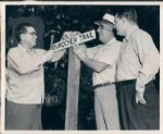 1952 Branch Rickey Brooklyn Dodgers The Sporting News Collection Archives Orginal Type 1 8 x 10 Photos (The Sporting News Collection Hologram/MEARS Original Type 1 Photo LOA) - Lot of 4