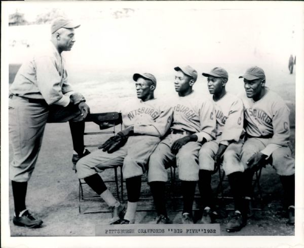 1932 Josh Gibson (Modern Print) Pittsburgh Crawfords "The Sporting News Collection Archives" Original Type 1 8" x 10" Photo (Sporting News Collection Hologram/MEARS Photo LOA)