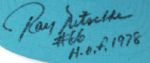 1988-98 Ray Nitschke Green Bay Packers Signed Cap - Lot of 4 JSA