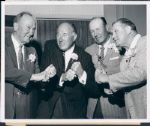 1959 Ty Cobb and Jimmie Foxx Philadelphia As "The Sporting News Collection Archives" Original Type 1 8" x 10" Photo (Sporting News Collection Hologram/MEARS Type 1 Photo LOA)