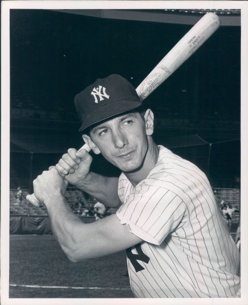 1955 Preeminent Billy Martin New York Yankees "The Sporting News Collection Archives" Original Type 1 8" x 10" Photo (Sporting News Collection Hologram/MEARS Type 1 Photo LOA)