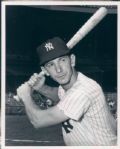 1955 Preeminent Billy Martin New York Yankees "The Sporting News Collection Archives" Original Type 1 8" x 10" Photo (Sporting News Collection Hologram/MEARS Type 1 Photo LOA)