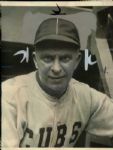 1921-24 Bill Killefer Chicago Cubs "The Sporting News Colletion Archives" Original Type 1 Photos  (Sporting News Collection Hologram/MEARS Type 1 Photo LOA) - Lot of 2