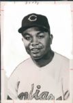 1948-55 Larry Doby Cleveland Indians "The Sporting News Collection Archives" Orignal Type 1 Photos (Sporting News Collection Hologram/MEARS Type 1 Photo LOA) - Lot of 3