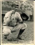 1923 Wally Schang New York Yankees "The Sporting News Collection Archives" Original Type 1 Photo (Sporting News Collection Hologram/MEARS Type 1 Photo LOA)