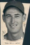 1940s Ted Williams Boston Red Sox "The Sporting News Collection Archives" Original Type 1 Photo (Sporting News Collection Hologram/MEARS Type 1 Photo LOA)