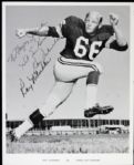 1960s - 70s Ray Nitschke Green Bay Packers Vintage Signed Photo - JSA